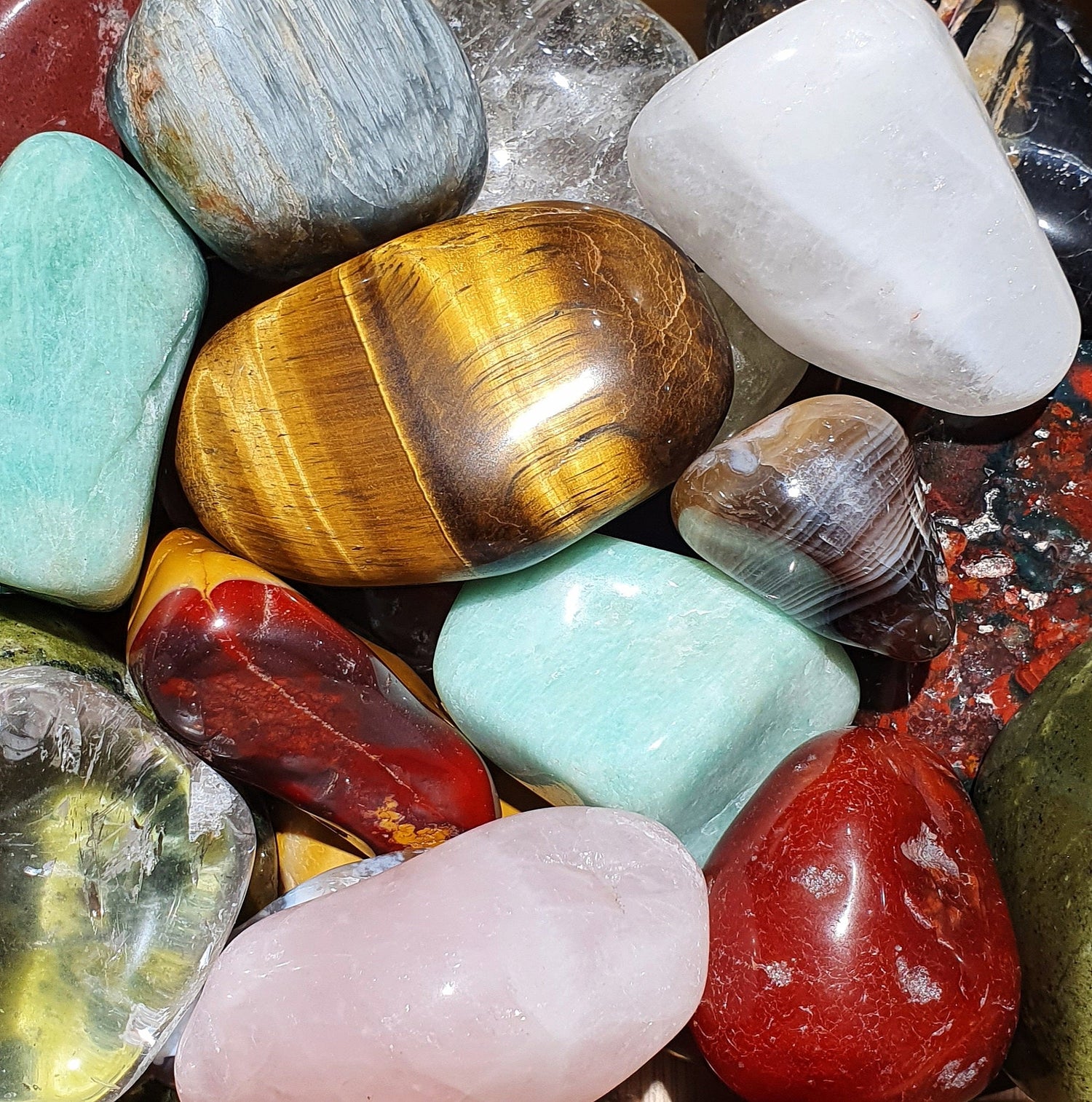 Tumbled Crystals and Gemstones