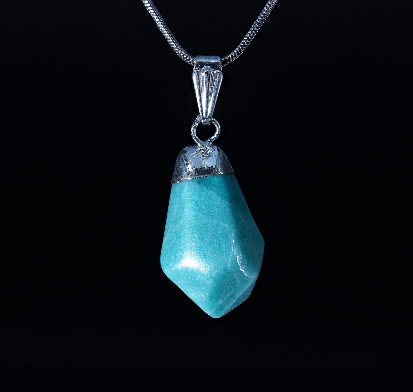 Amazonite pendant