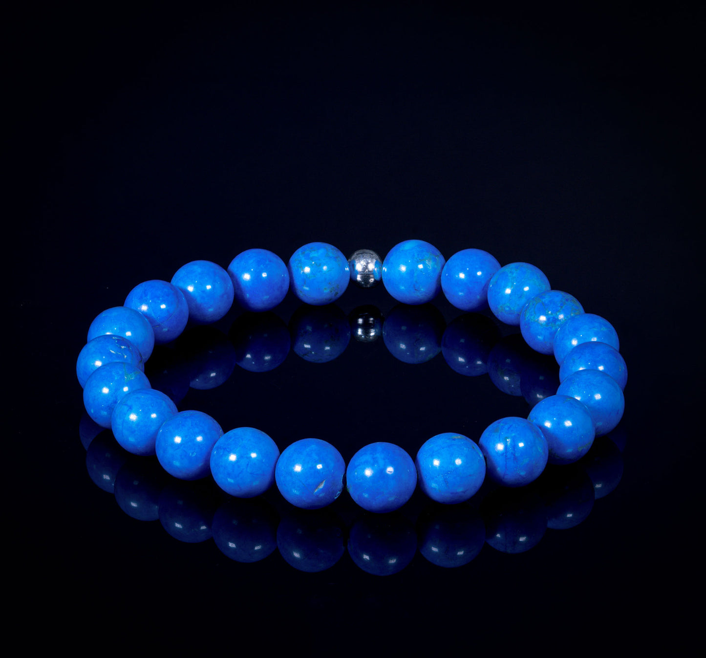 Blue Howlite Bracelet