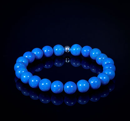 Blue Howlite Bracelet