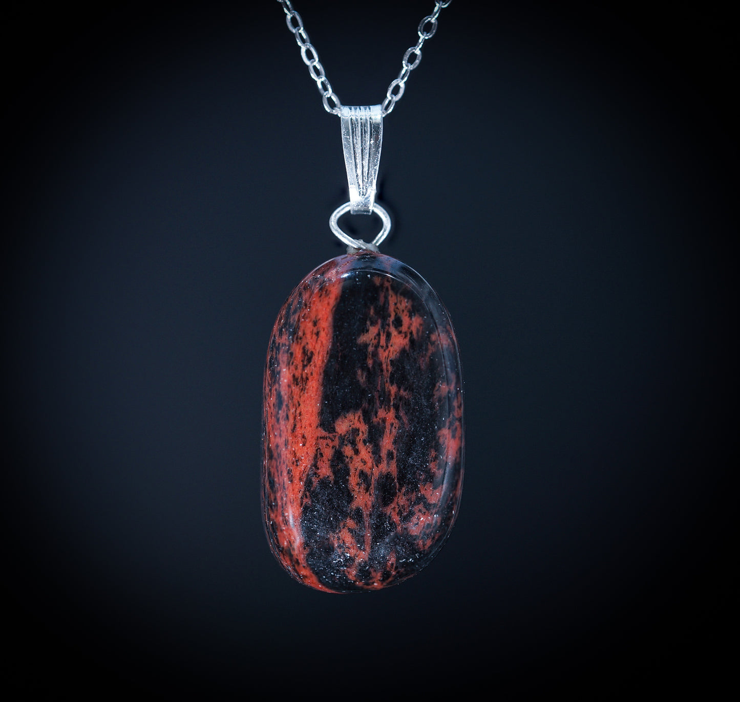 Mahogany Obsidian Pendant