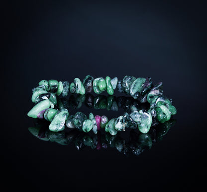 Ruby Zoisite Bracelet