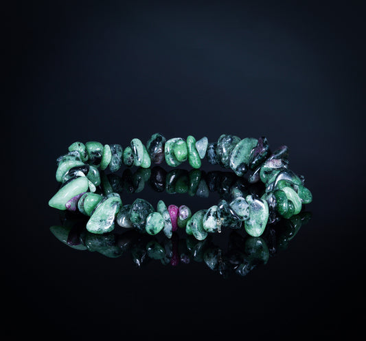 Ruby Zoisite Bracelet