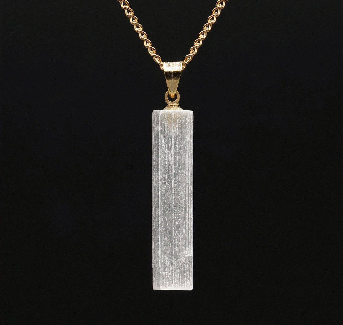 Selenite Pendant