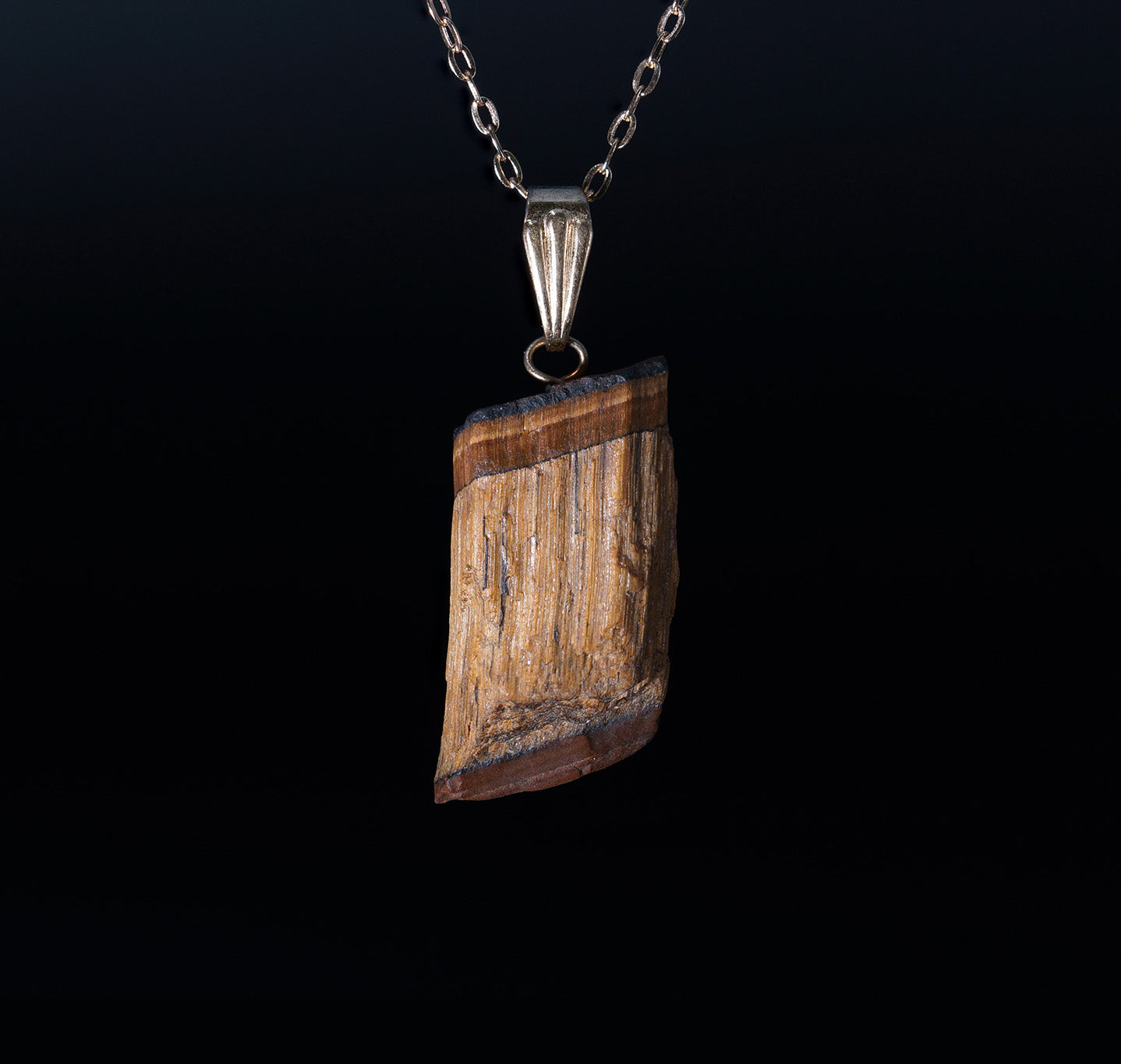 Tiger's Eye - Rough Pendant